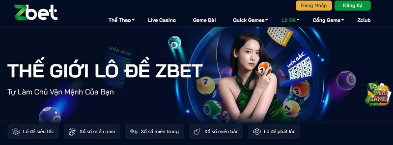 Các trò chơi nổi bật trong app khi tải ZBET